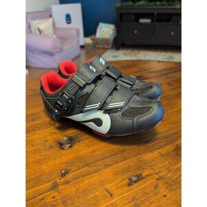 EUC Peloton cycling bike shoes with look delta cleats EU 38 US women's 7